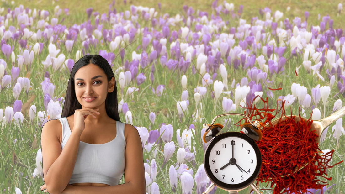 Timetable of Saffron Farming with climate parameters and stage