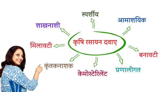 कृषिरसायन दवाओं के कितने प्रकार है?
