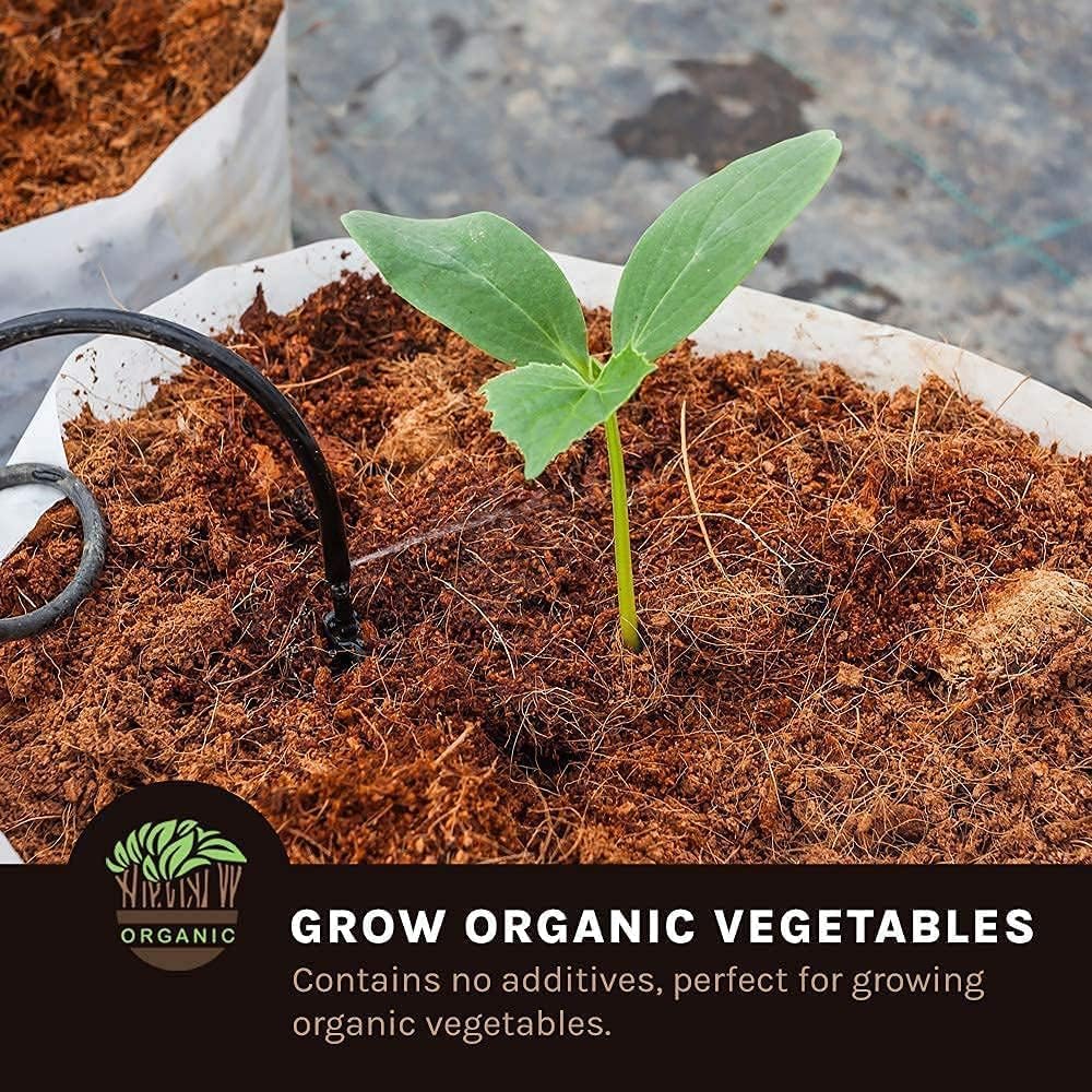 cocopeat for organic vegetables