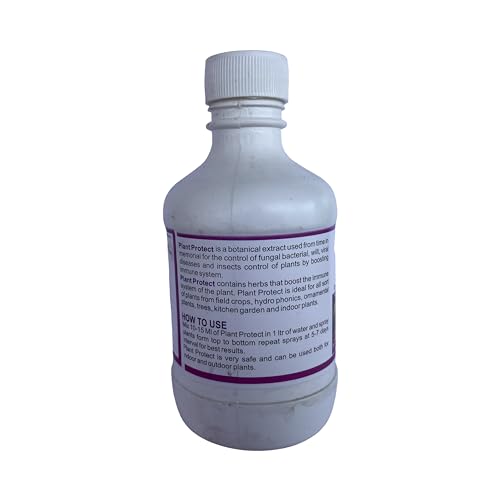 Plant Protect - Natural Botanical Extract for Plant Immune System Boost and Disease Control | Effective Against Fungal, Bacterial, Wilt, and Viral Diseases