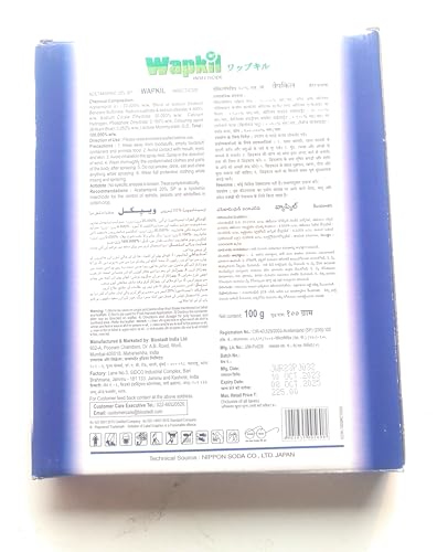 Wapkil RS 300 made by biostadt used in Insecticide