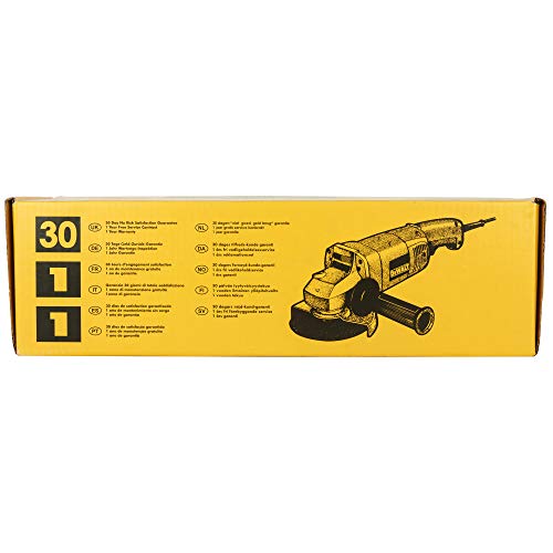 DEWALT DW831 1400 Watt 125mm हेवी ड्यूटी मध्यम कोन ग्राइंडर (5in)