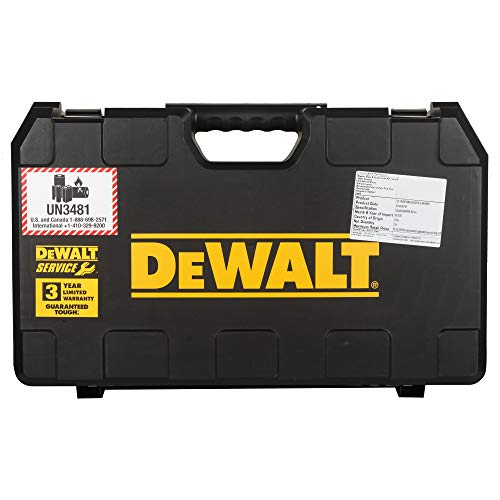 DEWALT DCH263P2 28mm 18V XR Li-ion D-हँडल SDS प्लस कॉर्डलेस रोटरी हॅमरसह ब्रशलेस मोटर w 2x5.0Ah बॅटरी समाविष्ट-परफॉर्म आणि प्रोटेक्ट शील्ड