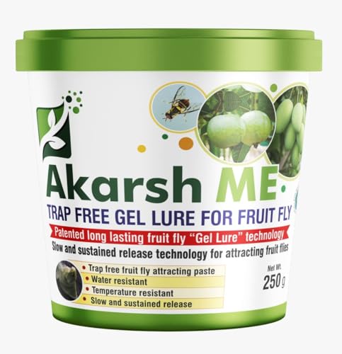 GROWVERA CROPTECH ME जेल ल्यूर फ्रूट फ्लाई के लिए. (8 का पैक)