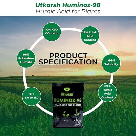 Humic acid for lawn care