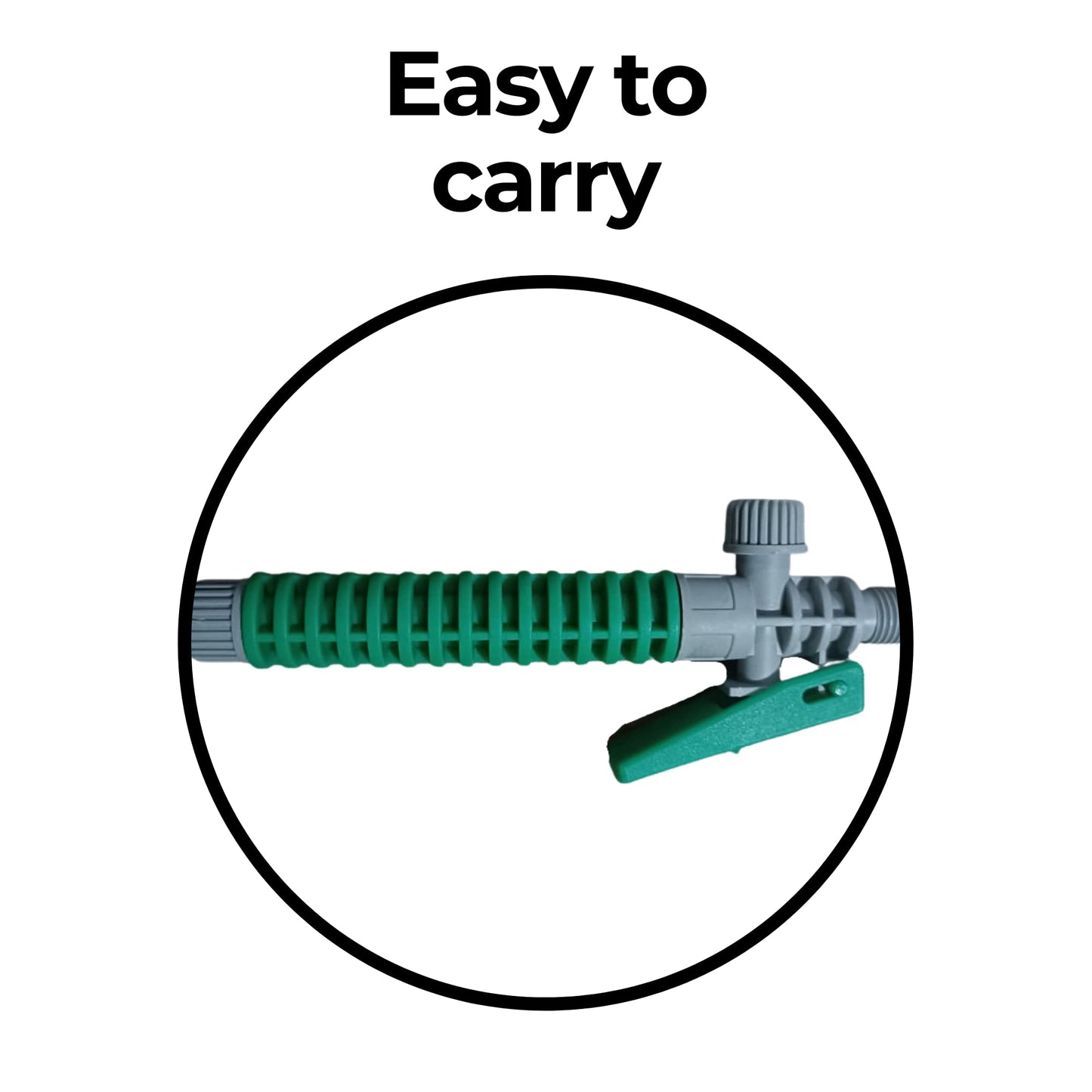 युवकॉन ट्रिगर गन 5 आणि 8 लिटर मॅन्युअल आणि बॅटरी स्प्रेअरसाठी (5 नग, हिरवा)