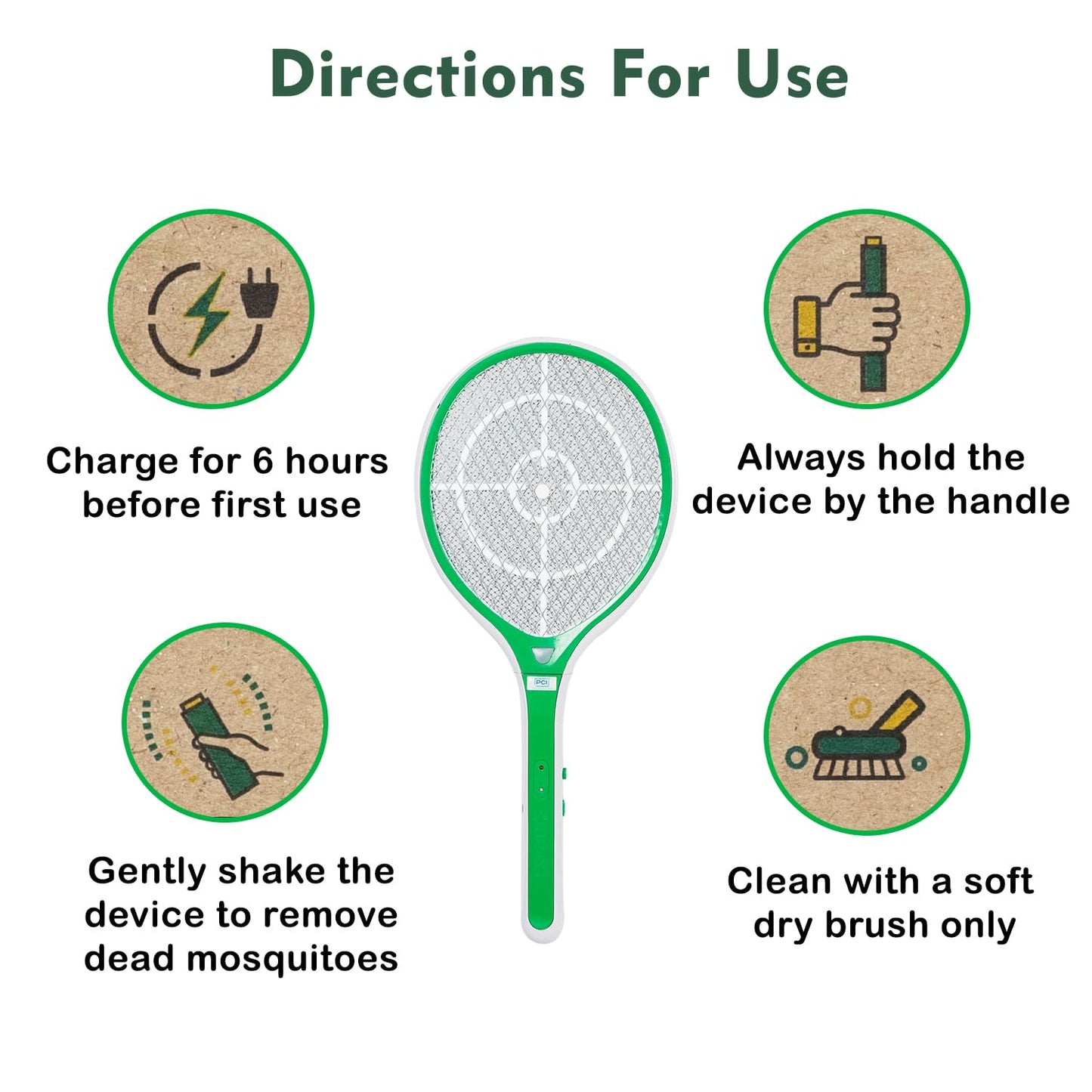 how to use mosquito racket