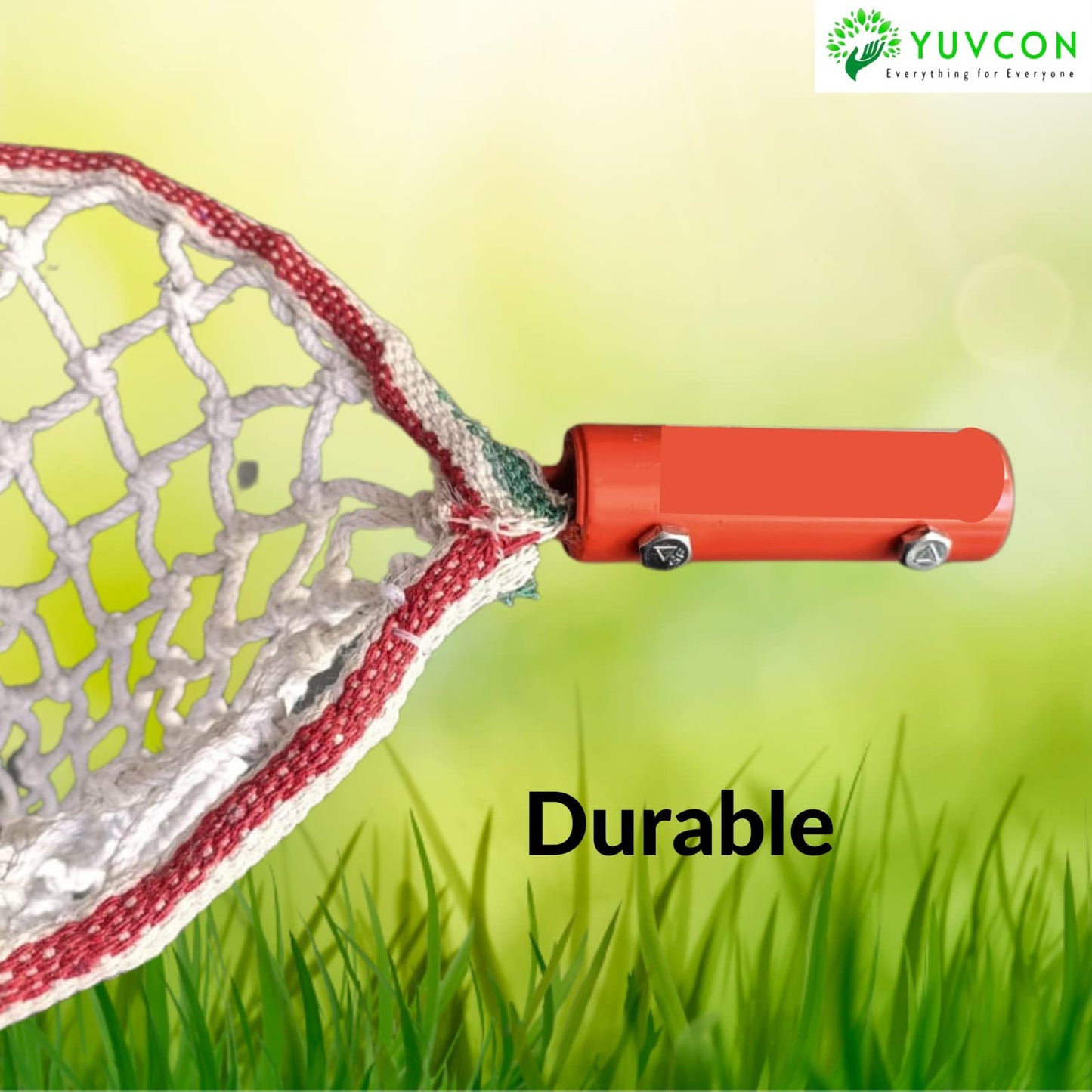 YUVCON मैंगो हार्वेस्टर फ्रूट पिकर नेट फ्रूट प्लकर के साथ, फ्रूट हार्वेस्टर, 7-9 किलोग्राम फ्रूट बास्केट क्षमता, कुशन बास्केट के साथ मैंगो प्लकर