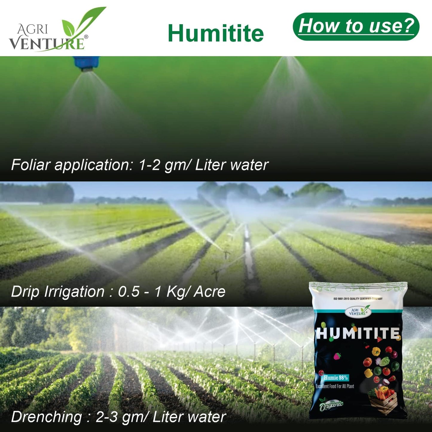 Humic acid for lawn care