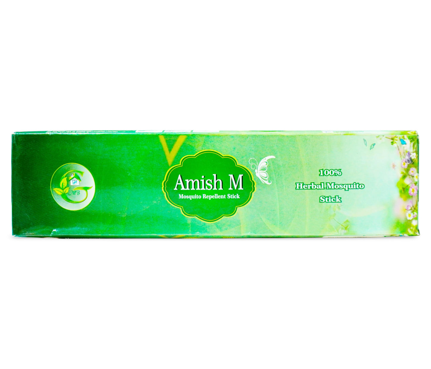 Turning point Amish M Mosquito Repellent Herbal Stick/Macchar Herbal Agarbatti/Mosquito stick Fresh Fragrance no pollution, 100% organic Safe for children (Pack of 12 x 10-120 sticks)