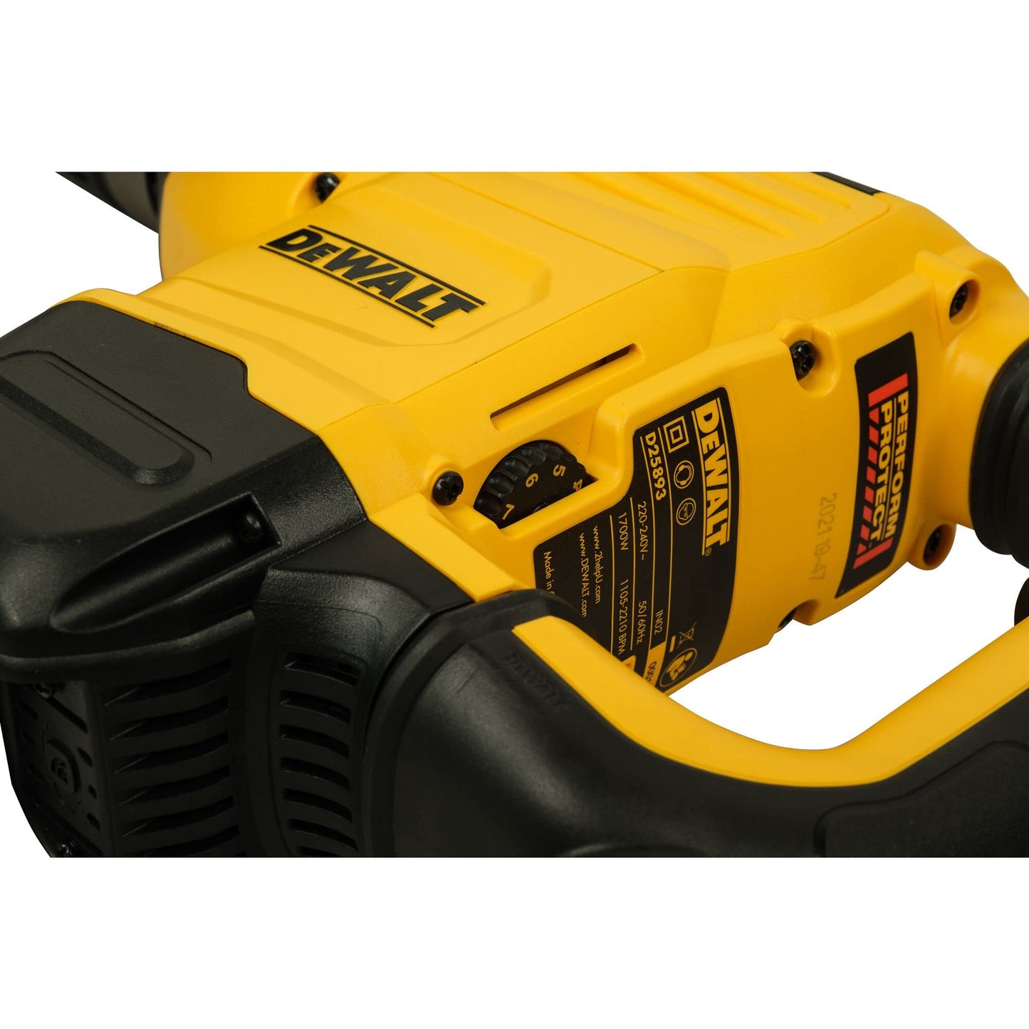 Dewalt D25893K-IN L-आकाराचे SDS-Max 10Kg डिमॉलिशन हॅमर
