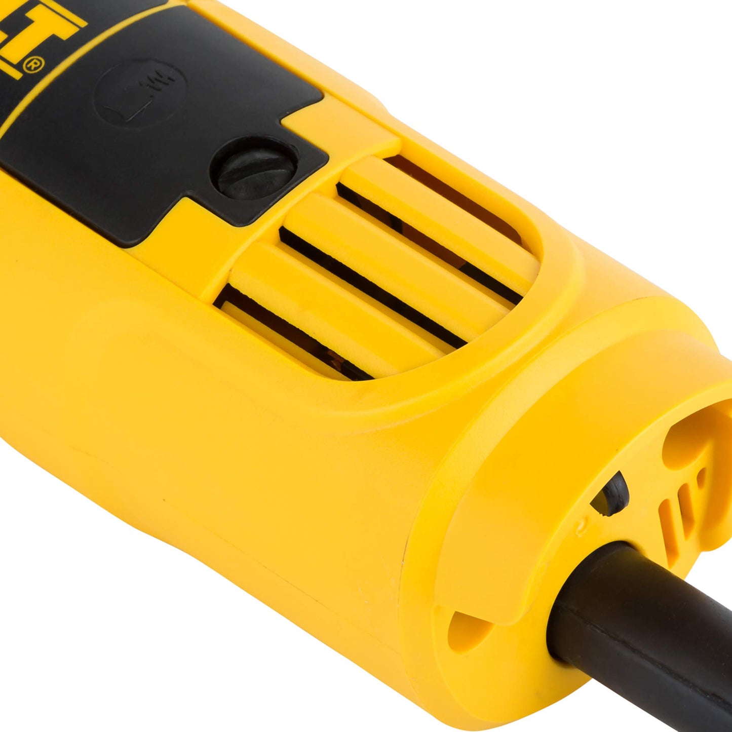 DEWALT DW801-IN, 850W, 4'' (100mm) हेवी ड्युटी अँगल ग्राइंडर हेवी ड्युटी ऍप्लिकेशन्ससाठी स्पिंडल लॉक आणि टॉगल स्विचसह इंजिनिअर केलेले आहे, 2 वर्षांची वॉरंटी (साइड हँडल समाविष्ट)
