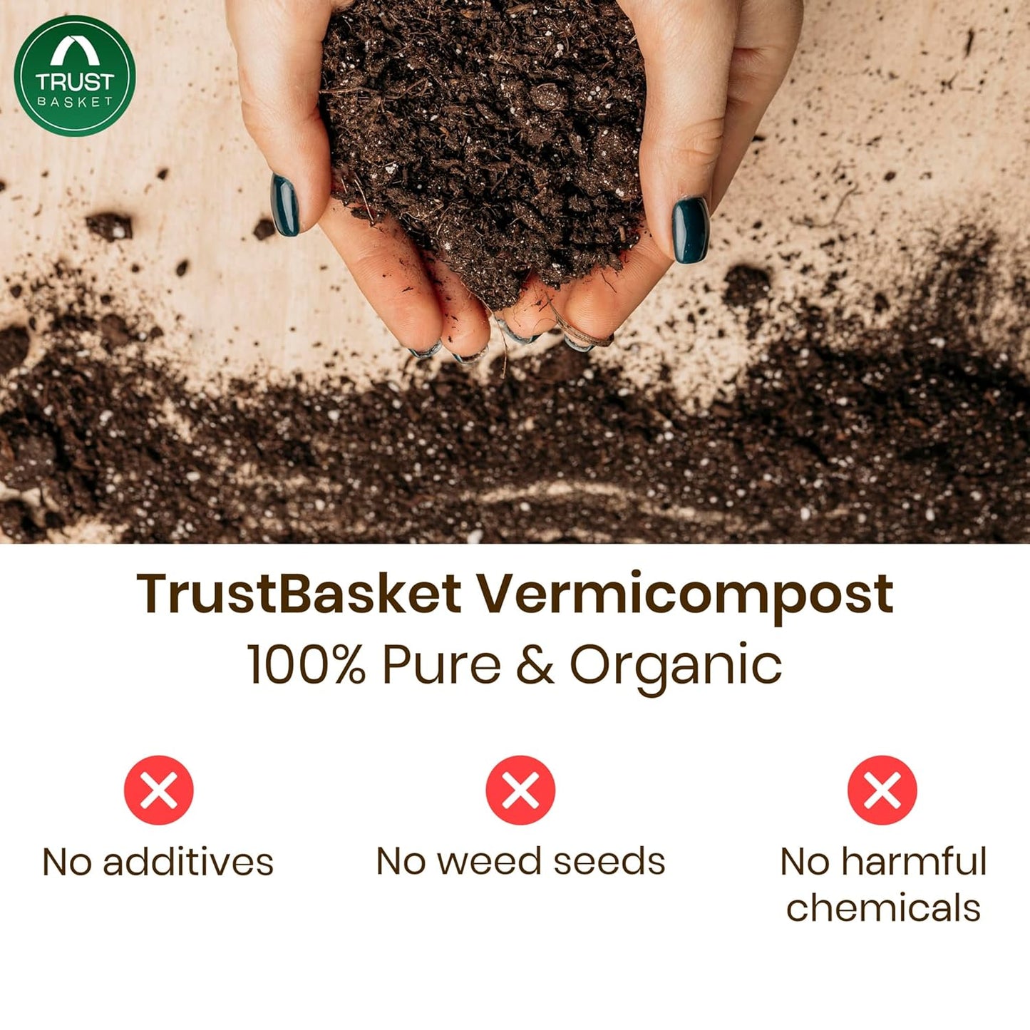 Cultivate Peace of Mind: Unlock Soil's Potential with Nutrient-Rich Vermicompost.