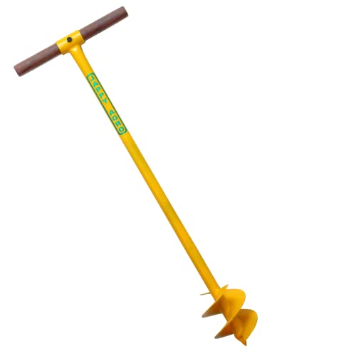 Cyclone store earth auger