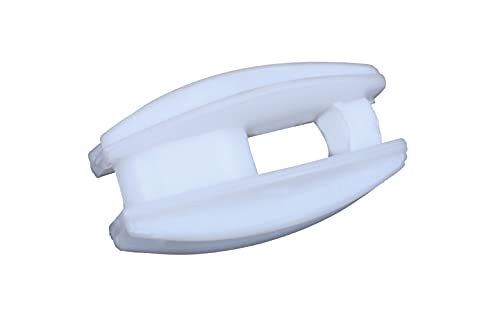 Agriansh Heavy Plastic Corner Insulator Used For Solar Zatka Machine Fencing With Clutch Wire Also Used For Fencing In Farm| Industrial park| Garden| Home| School |White Heavy Plastic Insulator Pack Of 50| Also Used For Fencing In Farm| Industrial park|