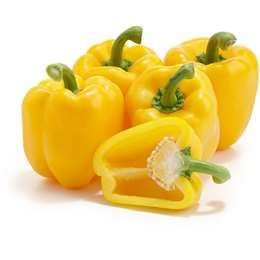 Radha Krishna Agriculture® Imported Capsicum Vegetable Seeds | Yellow Capsicum Seed For Your Home Garden Pack of 30 Gram Seeds