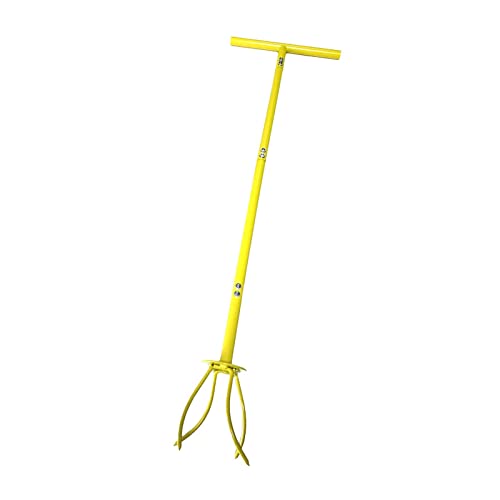 Moxic Gardening Durable Agriculture Farmer Tool Rust Resistant Twist Tiller