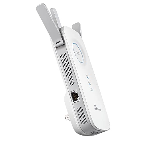 TP-Link AC1750 Universal Dual Band Range Extender, Broadband/Wi-Fi Extender, Wi-Fi Booster/Hotspot with 1 Gigabit Port and 3 External Antennas, Built-in Access Point Mode, 1750Mbps Speed (RE450)