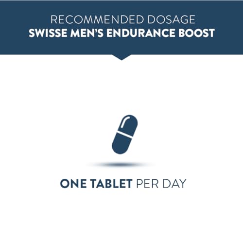 Swisse Men’s Endurance Boost with Ashwagandha, Gokshura & Taurine for Performance Boost - Manufactured in Australia, Globally Proven Formula to Improve Strength & Performance (30 Tabs)