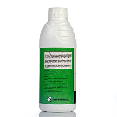 Utkarsh Trichoz-L (ट्राइकोडर्मा विराइड - 1 x 10^6 -10^8 cfu/ml) बायो फंगसाइड (1 लीटर 2 का सेट)