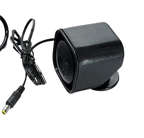 UTTAM Sairan & Alaram for Zatka Machine| DC Alaram for Fully Automatic Zatka Machine (Animal Protection System) Use in Agricultural Farms (Plastic) Pack of 1