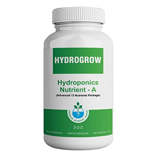 Garden Genie Hydro ग्रो A और B न्यूट्रिएंट (250ML) | पौधों के लिए एनपीके, मैक्रो और सूक्ष्म पोषक तत्व | हाइड्रोपोनिक्स के लिए संतुलित पौधा पोषण