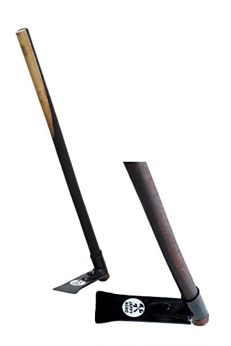 Hoe Spade Shovel Kassi Tools with Wooden Handle for Gardening or Digging Heavy Duty Agriculture & Gardening&Horticulture Tools (10 * 4)