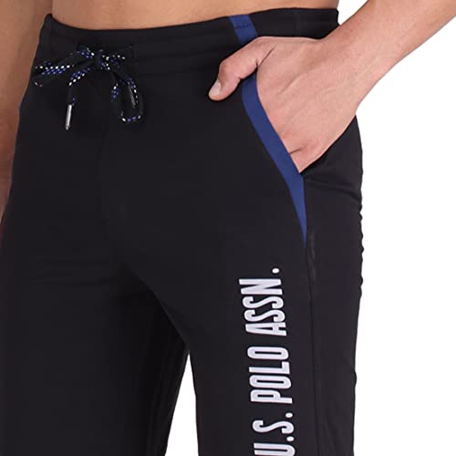 U.S. Polo Assn. Mens Comfort Fit Solid I668 Shorts - Pack Of 1 (BLACK L)