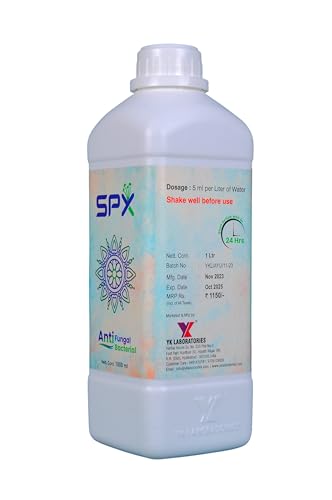 वाईके लैबोरेटरीज एसपीएक्स पाउडरी मिल्ड्यू स्पेशल सभी सब्जी, फूल और बागवानी फसलों के लिए - 1L