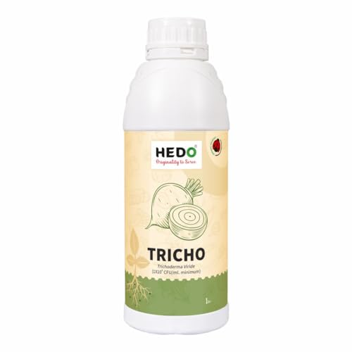 HEDO ट्राइकोडर्मा विराइड लिक्विड बायो-ऑर्गेनिक (1Kg) सभी पौधों और बीजों के लिए पौधों के स्वास्थ्य और बीज अंकुरण में सुधार के लिए