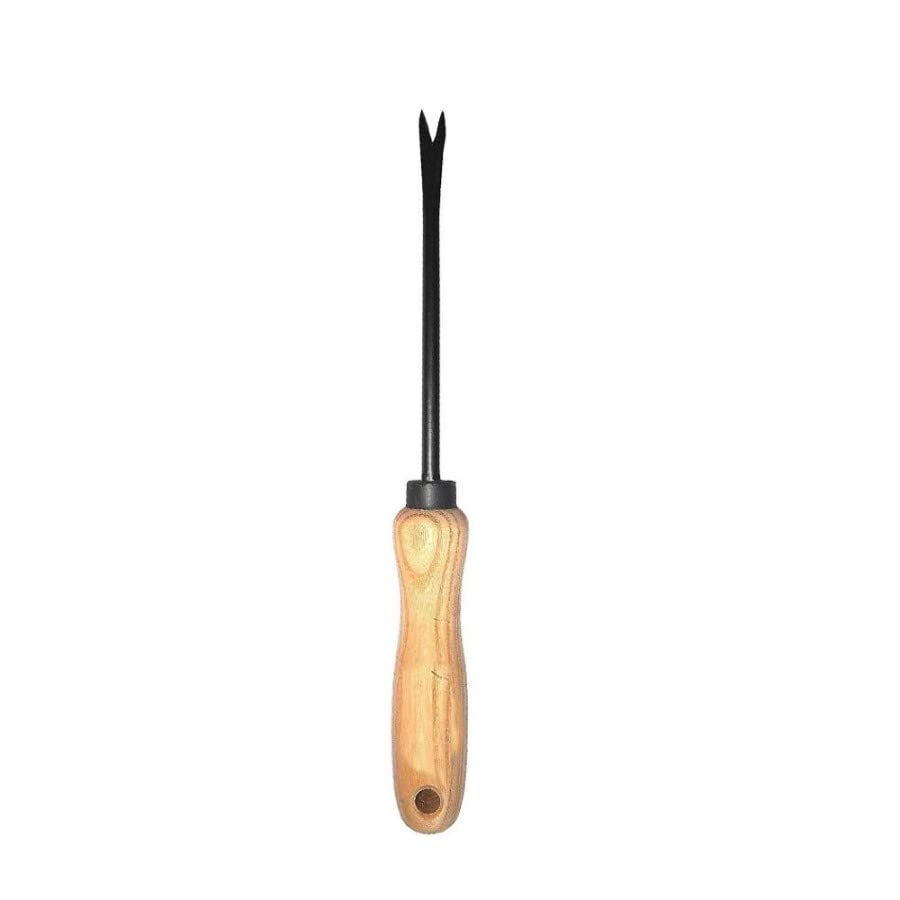 Cookitchen Hand Weeder Straight Garden Tool Heavy Duty Hand Weeder for Agriculture Gardening Weeds (Set of 1)