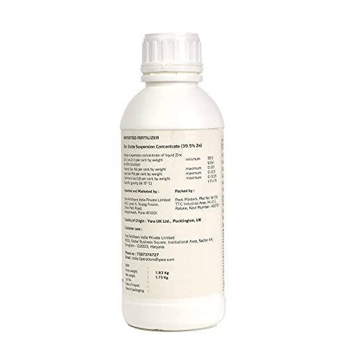 YaraVita Zintrac 700 Zinc 39.5% लिक्विड स्प्रे प्लांट ग्रोथ खत सर्व झाडांसाठी 1000 ml