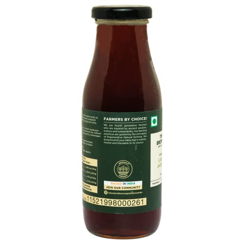 दोन भाऊ सेंद्रिय फार्म नैसर्गिक द्रव गुळ (390ml)