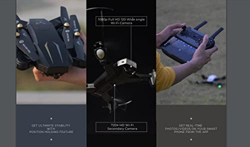 KB TRADE Garuda Drone box version Foldable Drone With Camera Garuda Drone with 1080P 4k Camera 720P Live Video,WiFi FPV Drone for Adults with HD 120°Wide Camera (garuda drone box version)