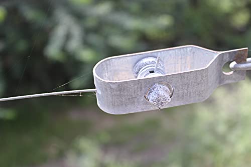 Agriansh Heavy Fence Wire Tightener Used For Solar Zatka Machine Fencing With Clutch Wire Also Used For Fencing In Farm| Industrial park| Garden| Home| School Pack Of 12| Also Used For Fencing In Farm| Industrial park| Garden| Home| School