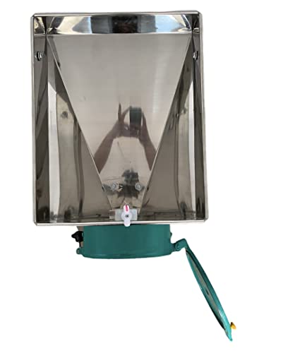Confider 3 HP Hammer Mill Pulverizer Without Motor (स्टोन लेस आटा चक्की | स्टेनलेस स्टील हॉपर | घर किंवा व्यवसायासाठी वापरण्यासाठी | 25 kg/hr Cap | सर्व ॲक्सेसरीज समाविष्ट | सिंगल फेज)