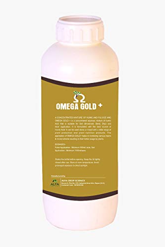 Shamrock Overseas Omgea Gold+ Plant Growth Promoter (Humic Acid 20%) - 250Ml