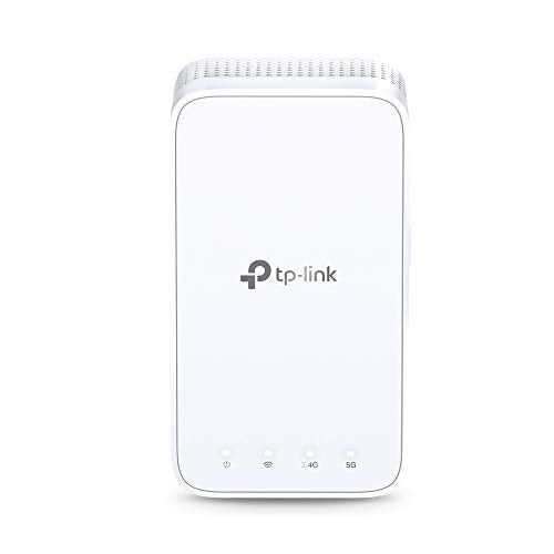 TP-Link RE300 AC1200 Mesh Wi-Fi Range Extender/WiFi Booster/Wireless Repeater (Up to 1200 Mbps), Intelligent Signal Light, Power Schedule, LED Control, Dual_Band, White