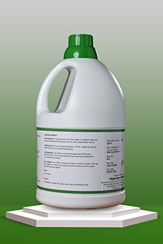 VIJAYA AGRO INDUSTRIES ऑर्गेनिक फॉस्फेट विद्राव्य जीवाणू - वनस्पती आणि कृषी वापरासाठी | 5 लिटर
