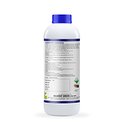 Atmanam BIO Fertilizer CONSORTIA (Increase-NPK - 2 Litre) Plant Growth Promoter, Nutrition Enhancer Suppliment, BioStimulant, Immunity Builder for Plants & Crops (2)