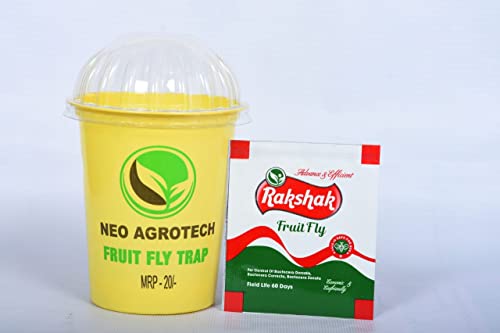 NEO AGROTECH Fruit Fly Trap (Multicolor, 50)
