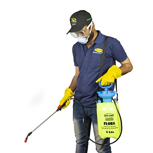 PAD Corp Flora Pressure Garden Water Sprayer Capacity 5 Litre.