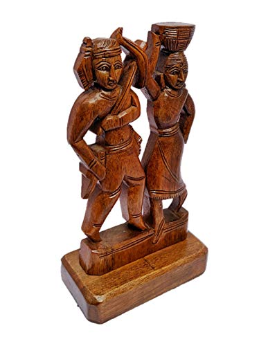आदिवासी शोपीस पुतळा - 19 सेमी