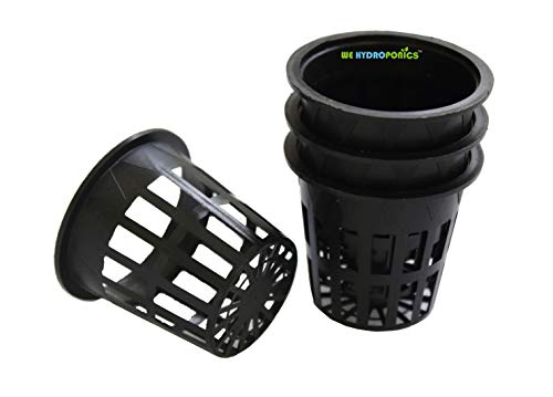 WE Hydroponics 2 Inch Netpots - Set of 60, for NFT, Hydroponics, Aquaponic, Dutch Bucket, DWC, Kratky System and Nursery