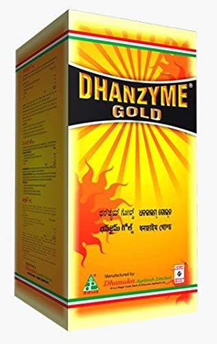 धानुका ऍग्रीटेक लिमिटेड धनझाईम गोल्ड 250 मि.ली
