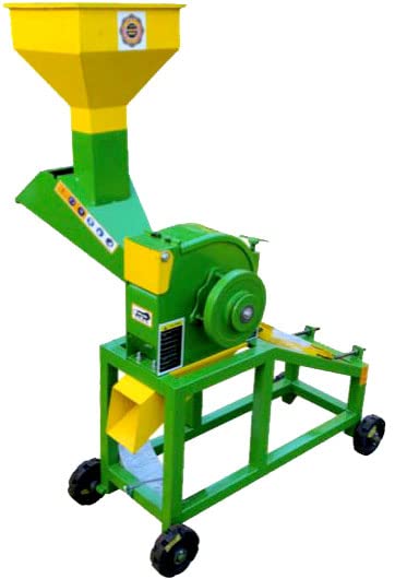 SWADESI KRAFTS 3 in 1 Grass Cutting Machine for Cow (Chaff Cut, Pulverizer, Flour Mill) Without Motor (Useful for 15 to 25 Animals) F4