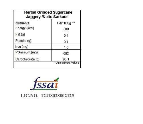 B&B Organics Herbal Sugarcane Jaggery Powder | Herbal Sugar | Natural Sweetner | Gur Powder, 5 kg