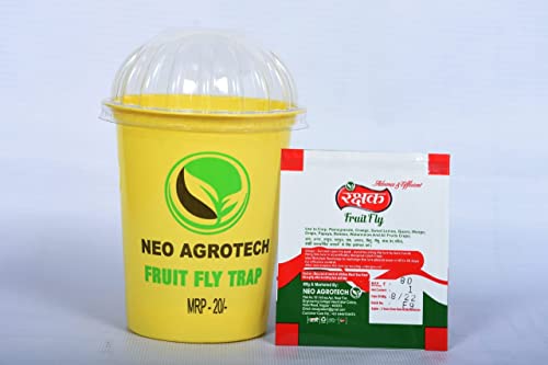 NEO AGROTECH Fruit Fly Trap (Multicolor, 50)