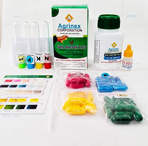 Rapid Soil pH, N, P, K test kit