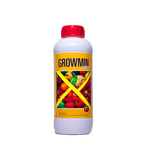 Liquid Chelated Multi Micronutrient Fertilizer - Growmin Gold - 5 Litre (500ml * 10 Bottles)
